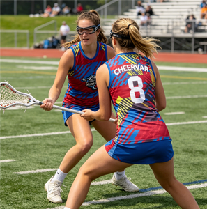 Maillot de lacrosse respirant pour filles, chasubles de lacrosse confortables pour femmes - Product Image 3