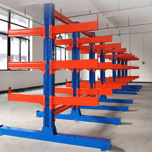 מותאם אישית כבד-צדדי צינור נירוסטה מדפים מעובה זרוע אחסון גדול - Product Image 3