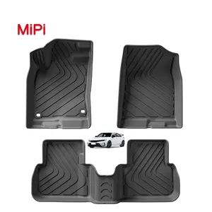 All Weather Car Floor Mat For Honda Civic TYPE R 2023 TPE 3D Car Mats Waterproof Dustproof Luxury Carpet Car Foot Mat