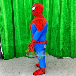 Ensemble de mascotte gonflable <span class=keywords><strong>SpiderMan</strong></span> de personnage d'anime Costume de mascotte de performance de fête de carnaval d'halloween de Noël adulte - Product Image 2