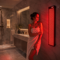 Panneau de luminothérapie rouge étanche 1000W le plus vendu, appareil LED infrarouge proche, machine PDT pour spa, sauna, hammam, pour athlètes