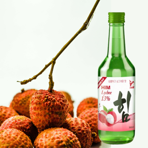 Him Lychee Soju 360ml Experiencia refrescante Mezcla única Dulce Fresco Lychee Sabores tradicionales de soju Alcohol primario Hierbas - Product Image 5