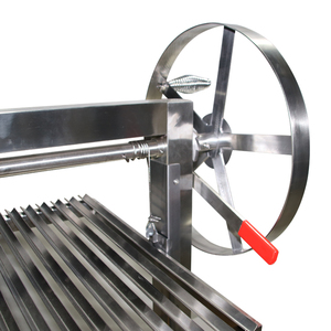 Griglia BBQ Argentina in Acciaio Inox con Altezza Regolabile e Spiedo Rotante - Product Image 4