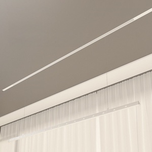 Tendedero eléctrico inteligente con control remoto oculto de aleación de aluminio, iluminación LED y función de elevación. - Product Image 5