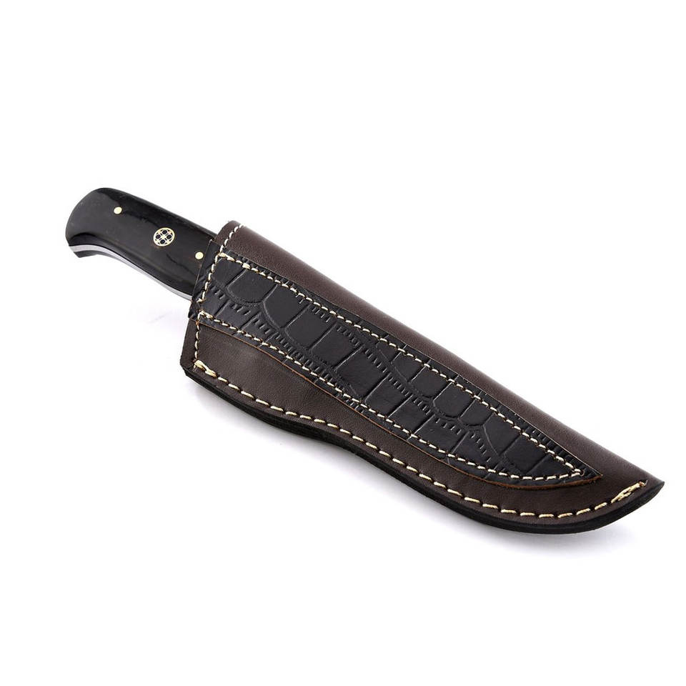 Professional Industrial Grade Damascus Steel Hunting Skinner Knife 100% ...