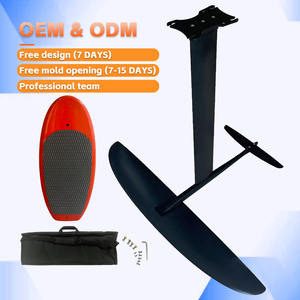 超軽量GY1050炭素繊維水中翼船105 * 17cmフロントウィングサーフィン箔ウォータースポーツ電動サーフボード水中翼船 - Product Image 5