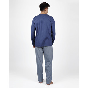 ADMAS CLASSIC Pijama Hombre Classic Mercury Pijama con Mangas Largas - Product Image 3