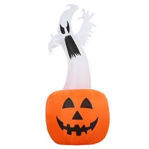 7ft ghost halloween cortile gonfiabile illuminazione decorativa vacanze decorazioni gonfiabili vacanze in cortile gonfiabili decorazioni fantasma - Product Image 5