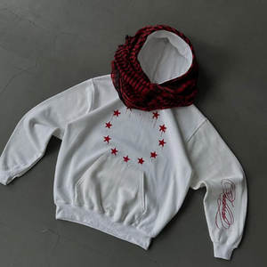 배기핏 커스텀 500gsm 스트리트웨어 맞춤 남성 의류 제조업체 멀티 컬러 유니섹스 그래픽 디지털 프린트 스타일리쉬 남성 후드티 - Product Image 3