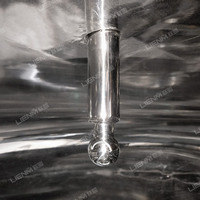 Réservoir de mélange de liquides chimiques en acier inoxydable de 500 litres personnalisé en usine avec agitateur, réservoir de mélange de liquides, réservoir de stockage
