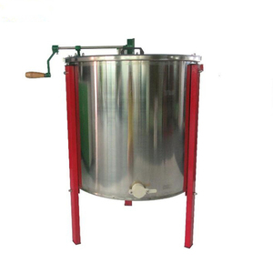 Extractor de Miel Manual de Alta Calidad con 4 Cuadros, Máquina Centrífuga de Miel de Acero Inoxidable 304 - Product Image 2
