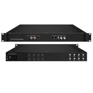 Hot Selling NDS3536S Digital Modulator CATV IPTV 1/2/4/8/16/24 HD ISDB-T DVB-C DVB-T/T2 RF HD To RF Encoder Modulator