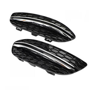 Cubierta de Rejilla para Faros Antiniebla Mercedes-Benz Clase C W205 2015-2018, Par de Rejillas Inferiores para Parachoques Delantero de ABS - Product Image 3