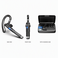 Écouteurs intra-auriculaires Q520 V5.3 Bluetooth, casque stéréo sans fil avec suppression du bruit, écouteurs sportifs mains libres