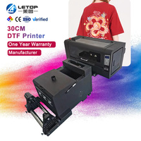 LETOP Impresora DTF A3 para Sublimación de Camisetas, Plotter, Máquina de Impresión de Camisetas