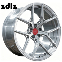 Jantes forgées personnalisées 17 18 19 20 21 22 pouces 5x112 5x120 5x114.3 5x108, finition argent brossé, pour BMW M2 M3 M4, pour Audi RS5