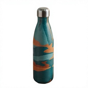 Botella de Agua de Cobre con Textura Premium, Diseño Artístico Único, Ecológica y Elegante, para el Hogar, Regalos, Oficina, Escuela - Product Image 1
