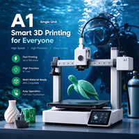 Imprimante 3D industrielle A1 Combo : Calibrage entièrement automatique, compensation active du débit multicolore, garantie 1 an, idéale pour usage en laboratoire