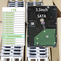 ST1000NM000A 1TB HDD Server Internal 3.5 inci SATA 6GB/s 7200 RPM Kecepatan Tinggi 256MB Cache MTBF 2 Juta Jam Stabil 24/7