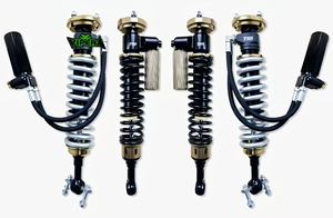 LC79 Dual-Circuit Bidirectional Adjustable Nitrogen Shock Absorber 2-3.5" Lift Kit Body Control Fits All Roads Protects <strong>Parts</strong> - Product Image 2