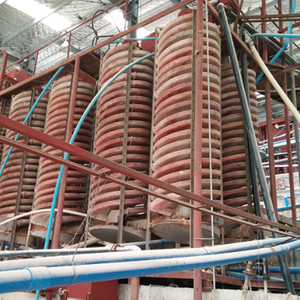 Công suất cao Vàng Thiết bị khai thác mỏ xoắn ốc <span class=keywords><strong>CHUTE</strong></span> trọng lực tách quặng Vàng tập trung chế biến - Product Image 2