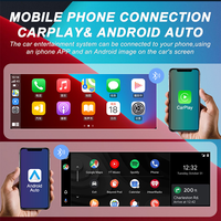 Pantalla HD de 10.25 Pulgadas 1280*480, 4G, 8 Núcleos, CarPlay Integrado, Navegación GPS, Actualización del Panel de Instrumentos para Q7 2006-2015