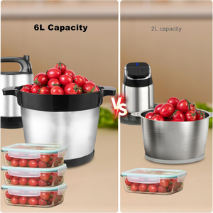 Máquina Trituradora de Carne y Alimentos de Acero Inoxidable al por Mayor, 6L 10L, para Fufu, en Venta - Product Image 6