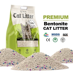 Private Label Strong Clumping Low Dust Odor <b>Control</b> Antibacterial Long-Lasting Deodorization Ball Shape Bentonite Cat Litter - Product Image 1