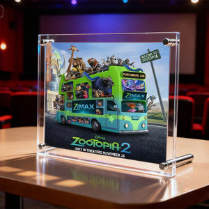 <span class=keywords><strong>Cadre</strong></span> <span class=keywords><strong>photo</strong></span> de bureau personnalisé de haute qualité très transparent A3/A4/A5/A6 aimant acrylique/PMMA/plexiglas sans <span class=keywords><strong>cadre</strong></span> de haute qualité - Product Image 3