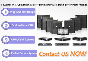 YUHUA 2024 Intel Gen 12th CPU I7/i5 DDR5 Iris Xe Graphics 4 écrans 4K Affichage Compatible Win Computer 180*119*30mm <span class=keywords><strong>OPS</strong></span> Mini PC - Product Image 6