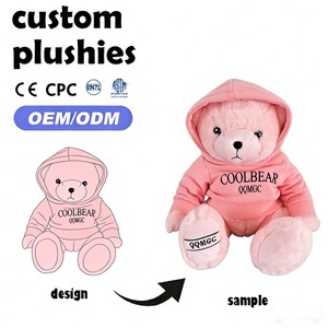 Peluche Personalizado con Logotipo de Empresa, Mascota Profesional OEM, Animal de Peluche Personalizado para Regalo Promocional - Product Image 2