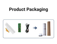 Film tactile industriel étanche de 15 pouces Film interactif Usb Capacitif Multi Touch Film Transparent Nano Soft Touch Film