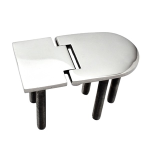 Bester Preis Spiegel politur Edelstahl Boot Scharnier Tür scharnier mit Gewinde bolzen für Marine Hardware - Product Image 4