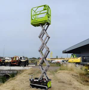 Plateforme élévatrice à ciseaux sur chenilles ZS0508C (hauteur de travail 6,5 m) - Stable sur terrain accidenté pour la construction extérieure - Product Image 3