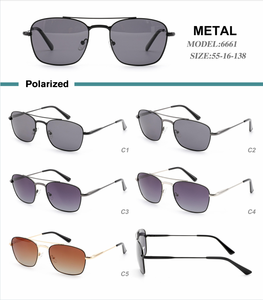 Gafas de Sol Clásicas Vintage de Metal con Protección UV400 para Hombre y Mujer, Lentes Polarizadas con Espejo - Product Image 2