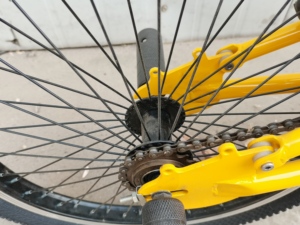 <span class=keywords><strong>FREESTYLE</strong></span> Xe Đạp Xe Đạp Xe Đạp Khung Thép Xe Đạp 20 Inch Xe Đạp BMX MINI Gấp Một Tốc Độ Để Bán - Product Image 6