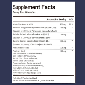Sıcak satış l-glutatyon süt Thistle querquercetin ve Berberine karabiber özü l-resveratrol kapsüller karaciğer sağlığı için - Product Image 2