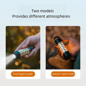 Lampe de camping LED rechargeable 3 en 1, deux sources lumineuses, température de couleur réglable, étanche IP54, <span class=keywords><strong>lanterne</strong></span> portable pour l'extérieur, camping - Product Image 5