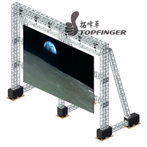 Pantalla de armadura de escenario de concierto de aluminio para eventos al aire libre de buena calidad con sistema de techo plano para fiestas de eventos al aire libre - Product Image 1