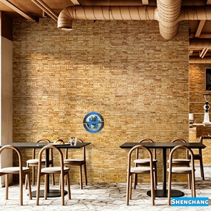 Panel de Pared 3D de Mosaico de Madera Maciza Hecho a Mano, con Diseño de Bambú Natural, para Decoración de Interiores de Sala de Estar, <span class=keywords><strong>TV</strong></span>, Hotel - Product Image 3