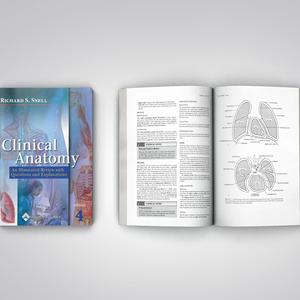 Klinische Anatomie Richard S. Snell Medical Lehrbuch druck Kleine MOQ-Näh bindung Perfekte gebundene Bindung - Product Image 4