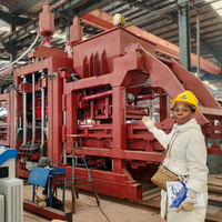 QT15 -15 La plus grande machine entièrement automatique de fabrication de blocs creux et de briques