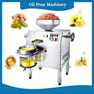 Presse à <span class=keywords><strong>huile</strong></span> automatique, extracteur commercial, construction en acier inoxydable de qualité alimentaire, adapté à un usage familial - Product Image 3