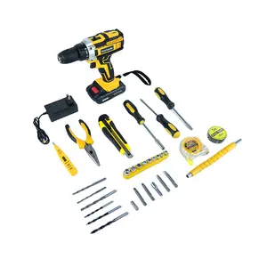 Low Price Wireless Dwalt Power Drill Kit Multi Purpose Drill Core Drilling Machine Concrete With Lithium Battery For Industrial