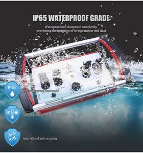 High Quality <b>Large</b> Industrial Durable Plastic Silicone Remote Control IP68 Protection 5km Range Waterproof 315/433/868MHz - Product Image 2