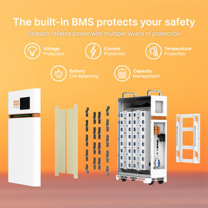แบตเตอรี่ลิเธียมประสิทธิภาพสูง 51.2V 314ah ชุดแบตเตอรี่สำรองพลังงานแสงอาทิตย์ Lifepo4 48V300Ah 16kwh รองรับหลายภาษา พร้อมระบบปรับสมดุลแบบแอคทีฟ - Product Image 3