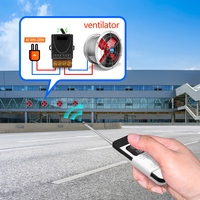 Contrôleur RF 433 MHz pour l'automatisation des portails et des garages, récepteur à distance à double canal amélioré, code d'apprentissage, AC85-240V, fonction automatique