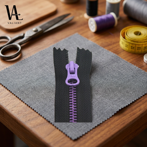 Venta de Fábrica: Cierres de Cremallera de Cobre Personalizados de Extremo Cerrado para Chaquetas - Marca VAL, Varios Tamaños Disponibles - Product Image 3