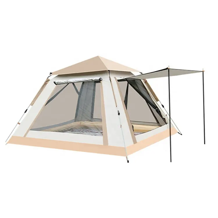 Tente de Camping pliable et Portable, entièrement automatique, grande Protection solaire, étanche et à ouverture rapide