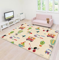 Tapis de jeu doux pour bébés, 2021, en peluche pour nouveau-né, à feuilles, tapis rampant doux pour enfants